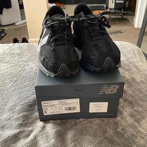 New Balance 327 black. They are used but only wore 4 times